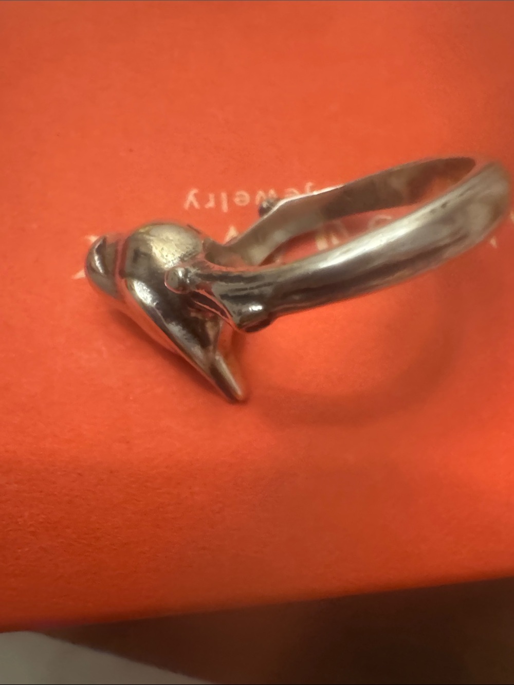 James Avery retired Silver bird Ring - Picture 2 of 3